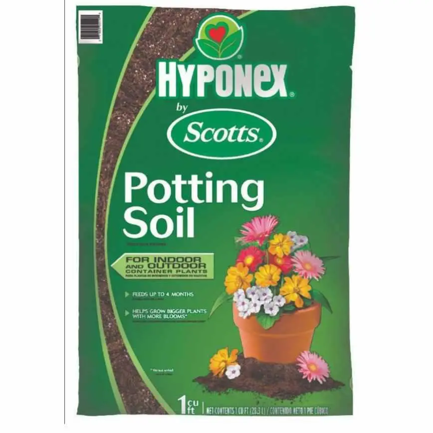 Hyponex By Scotts Potting Soil 1 Cu. Ft. 1