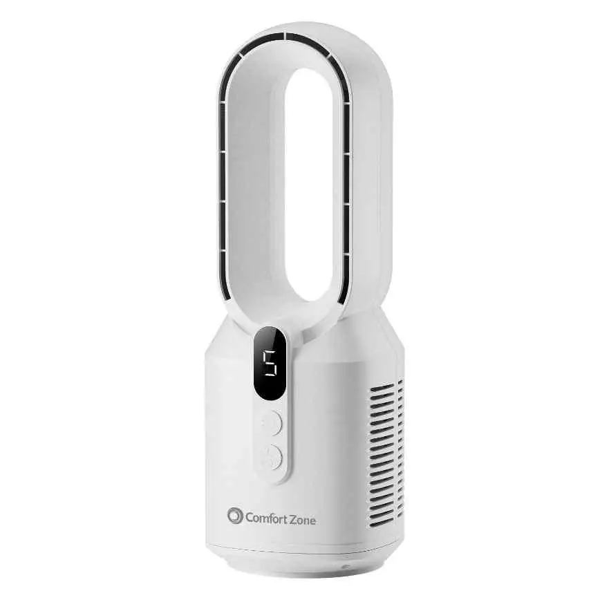 Comfort Zone Bladeless Desktop Fan 14" 1