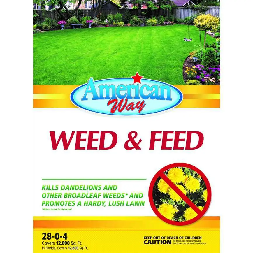American Way Weed & Feed 12,000 Sq. Ft. 1