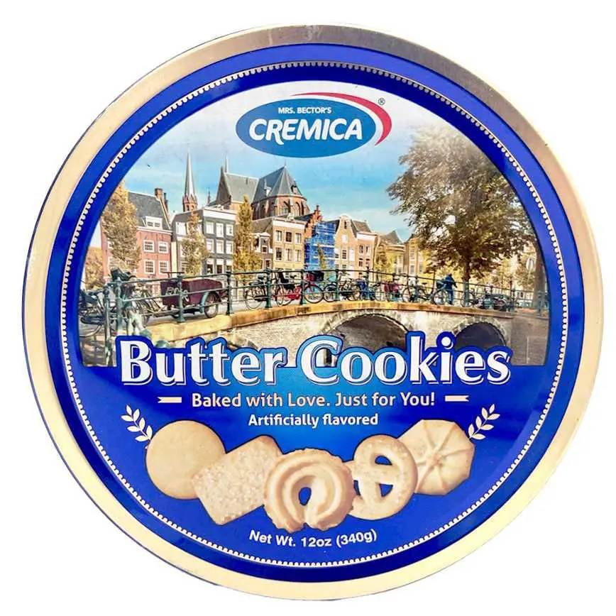 Cremica Danish Style Butter Cookies 12 Oz. 1