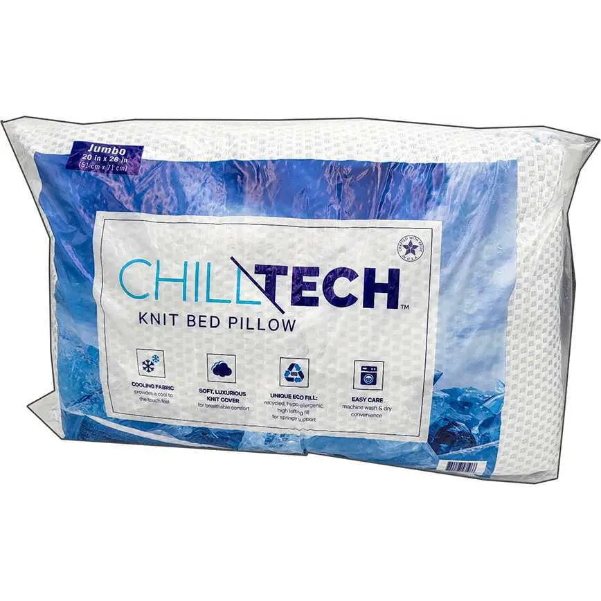 Chill Tech Jumbo Cooling Knit Pillow 1