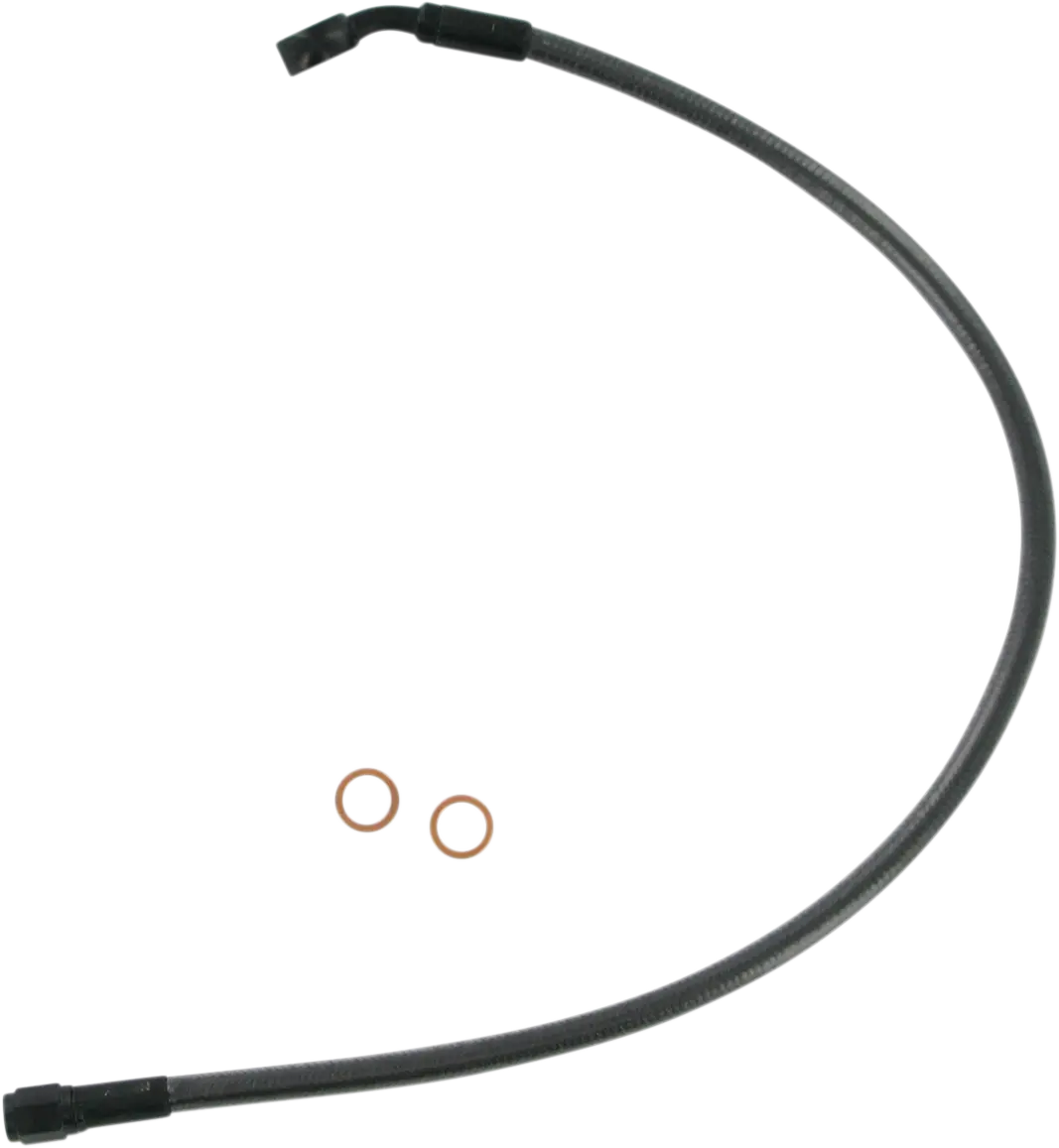 Magnum Shielding Brake Line - 10Mm-35° - 23" - Black Pearl 47123 1