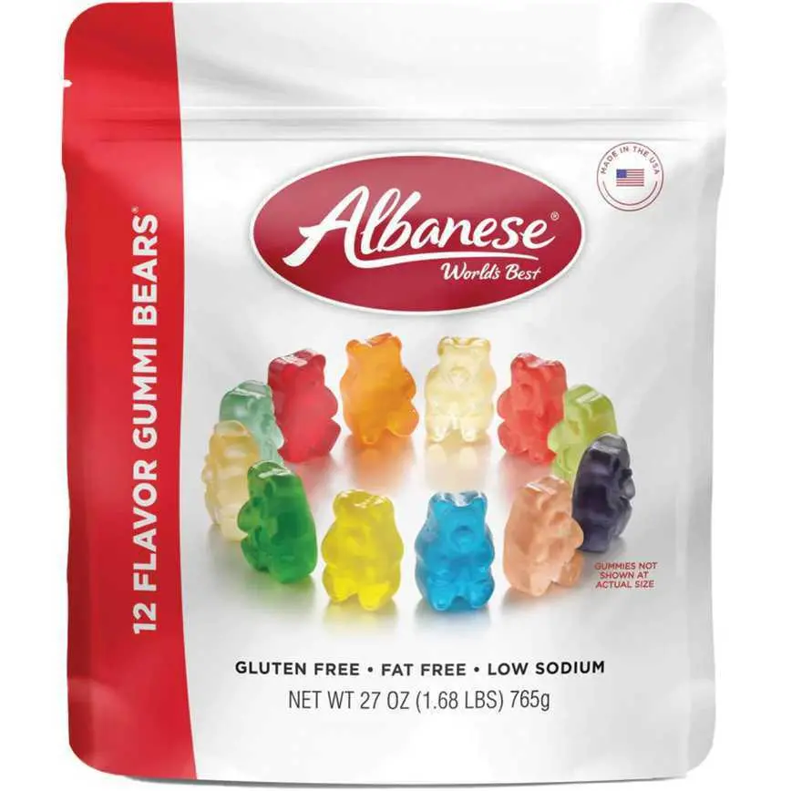 Albanese 12 Flavor Gummi Bears 27 Oz. 1