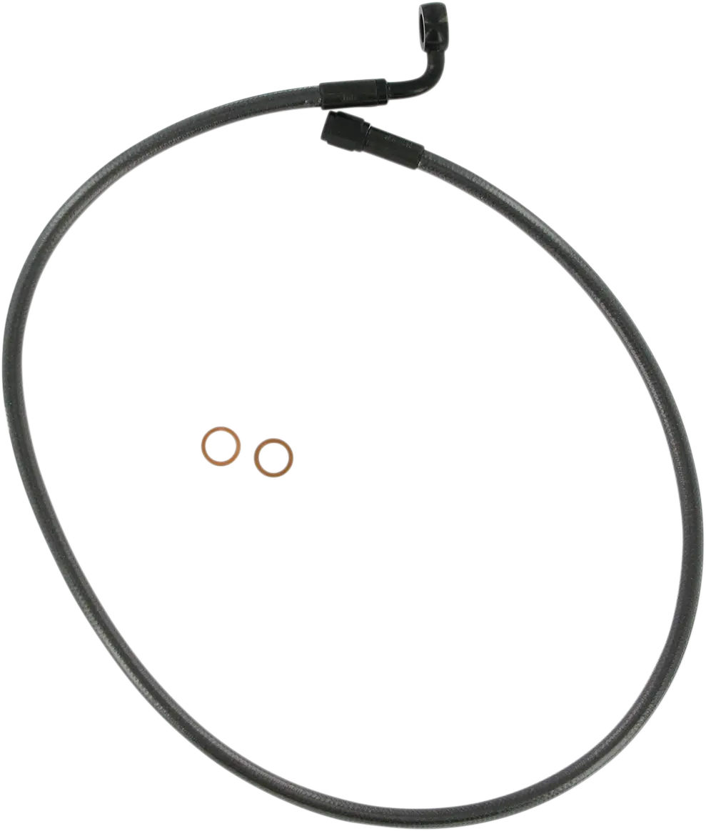 Magnum Shielding Brake Line - 10 Mm/90° - 29" - Black Pearl 47229 1
