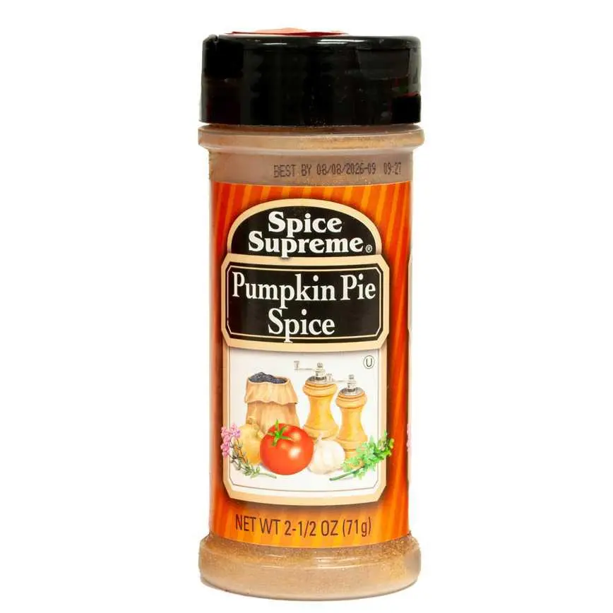 Spice Supreme Pumpkin Pie Spice 2.5 Oz. 1