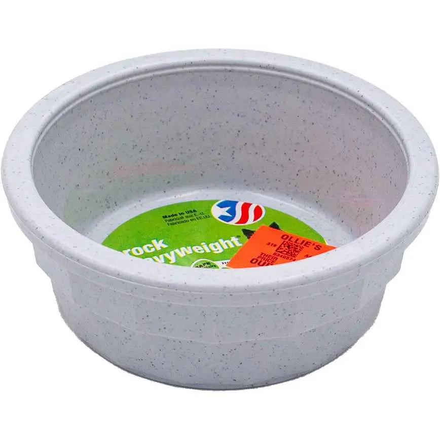 Jumbo Crock Plastic Pet Bowl 20 Oz. 1