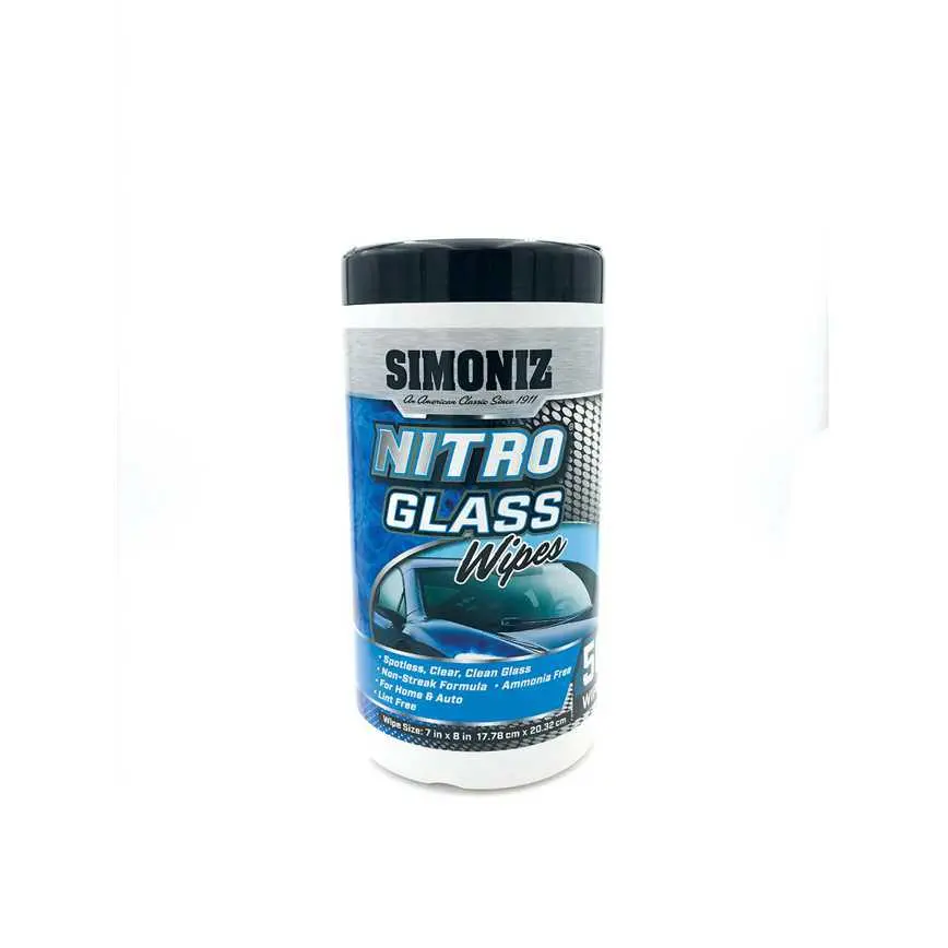 Simoniz Nitro Glass Wipes 50 Ct. 1