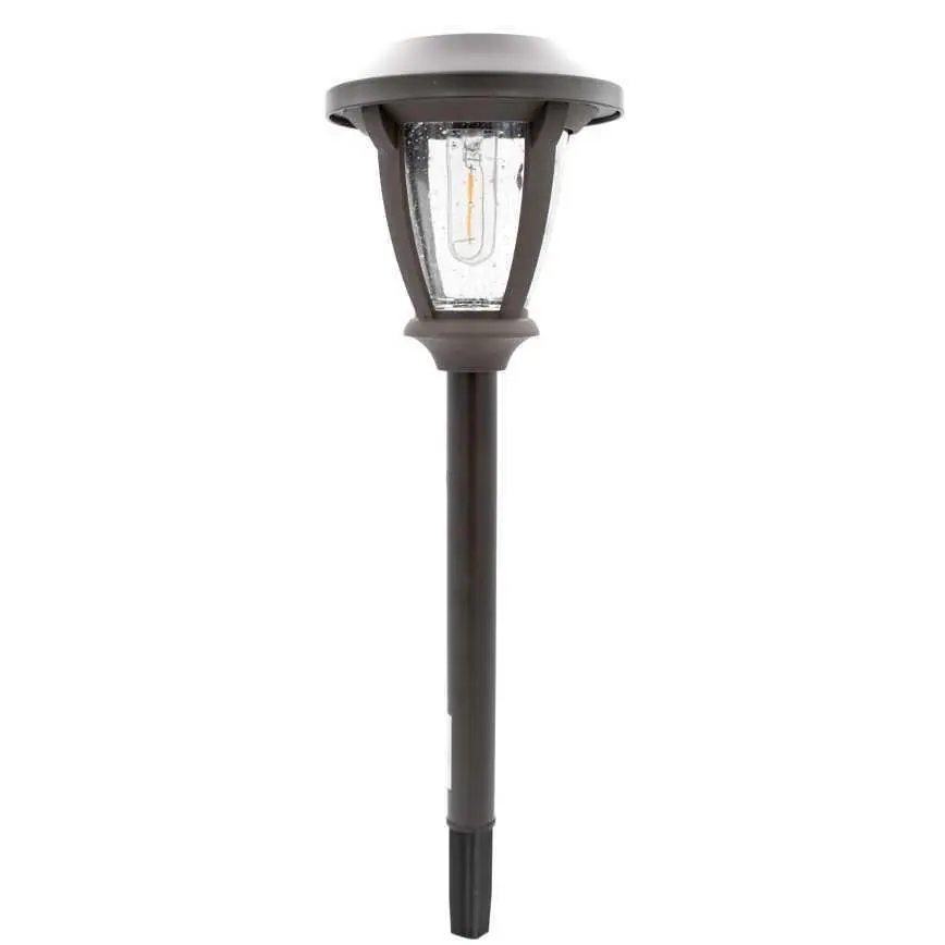 Metal & Glass Solar Stake 1