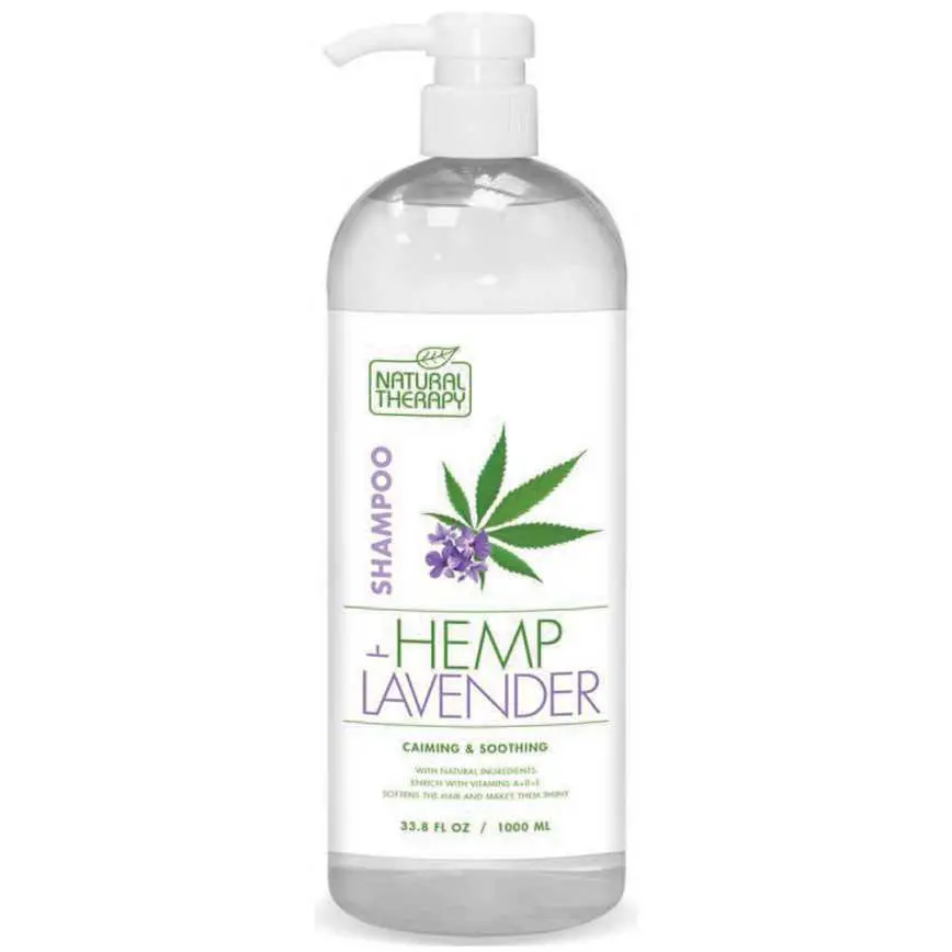 Natural Therapy Hemp Lavender Shampoo 33.8 Oz. 1