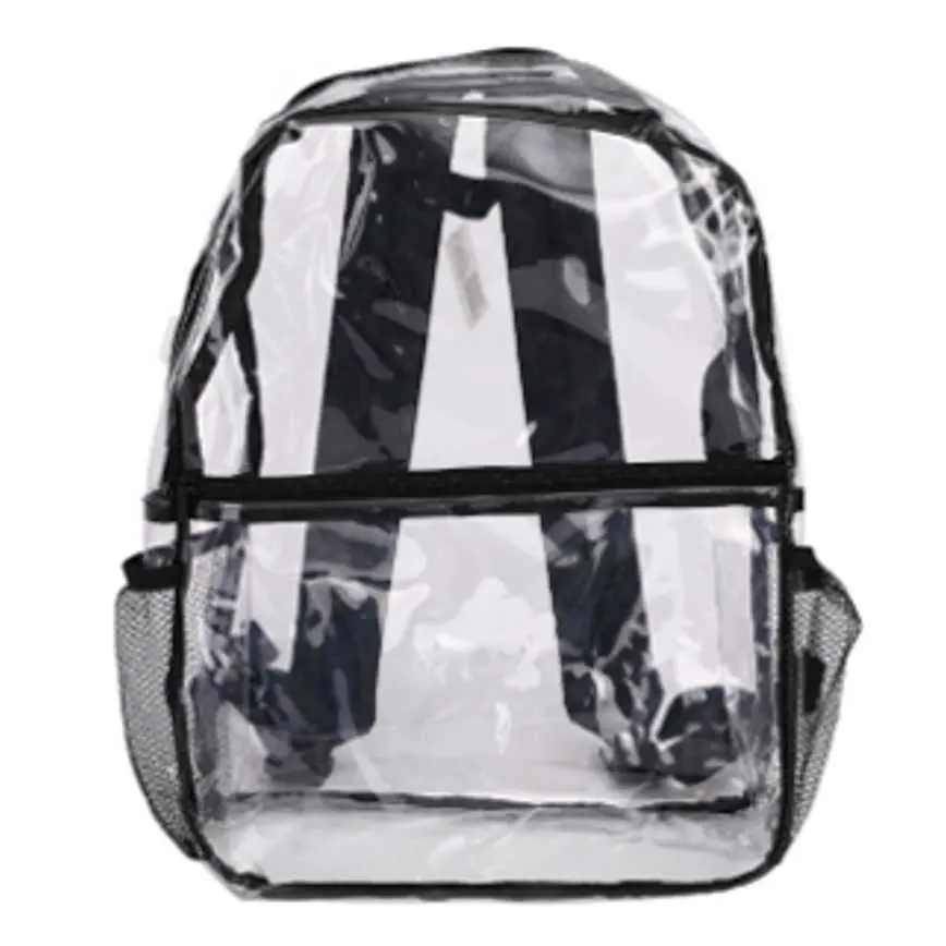 Clear Backpack 15" 1