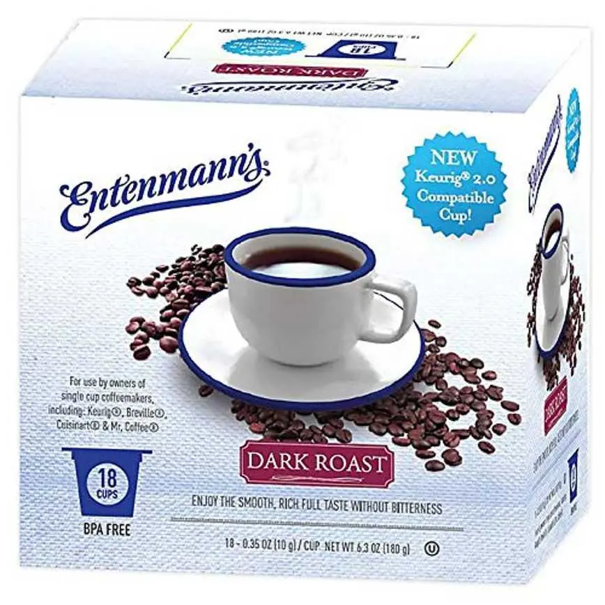 Entenmann's Dark Roast Coffee K-Cups 18 Ct. 1