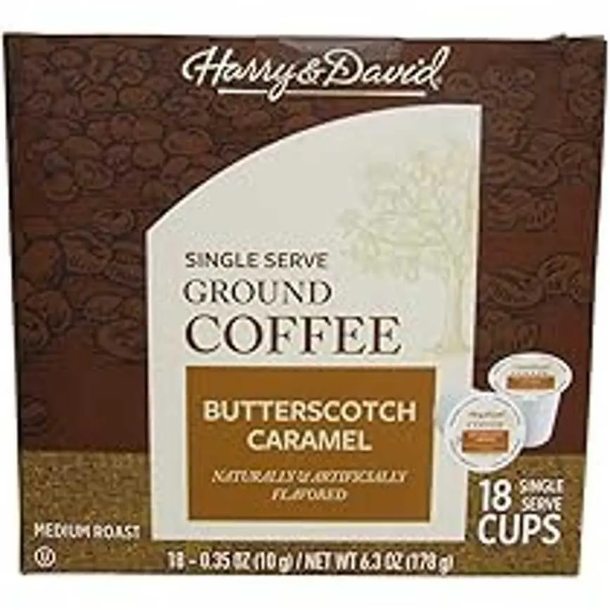 Harry & David Butterscotch Caramel Coffee K-Cups 18 Ct. 1