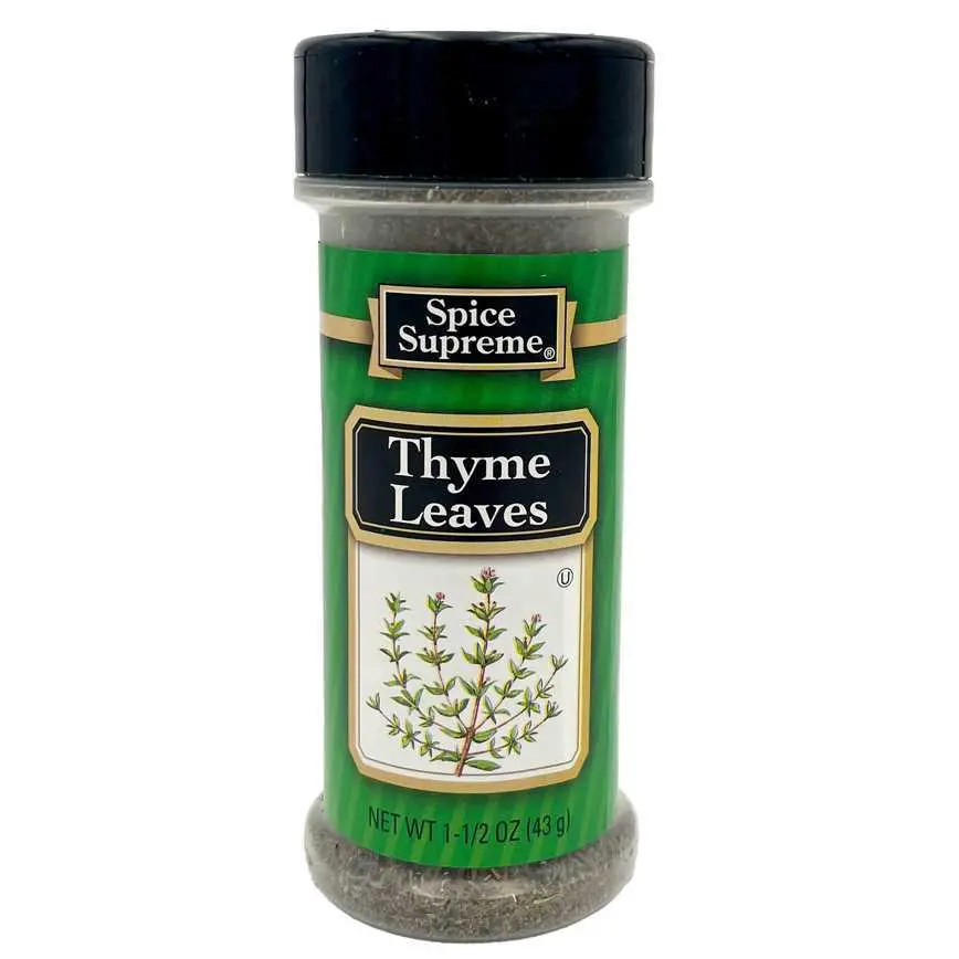 Spice Supreme Thyme Leaves 1.5 Oz. 1