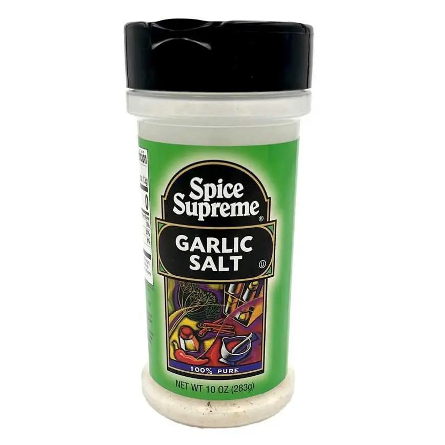 Spice Supreme Garlic Salt 10 Oz. 1