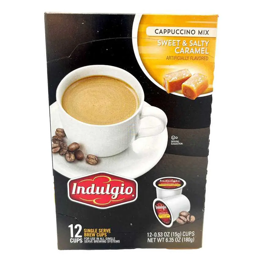 Indulgio Sweet & Salty Caramel Coffee K-Cups 12 Ct. 1