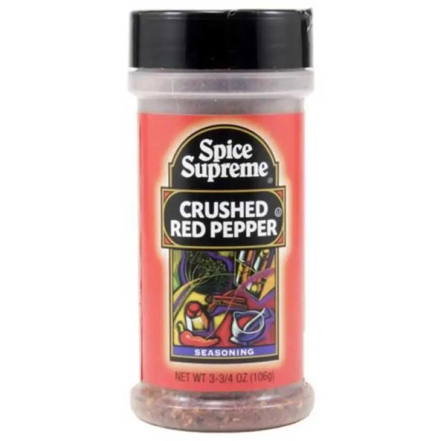 Spice Supreme Crushed Red Pepper 3.75 Oz. 1