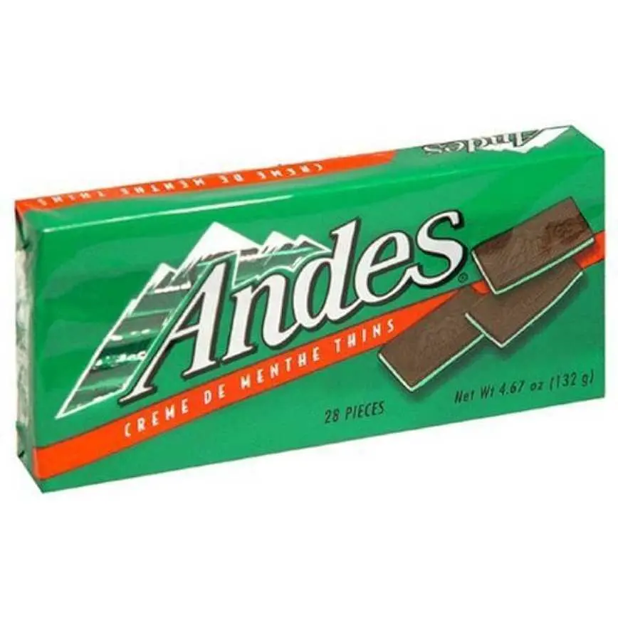 Andes Creme De Menthe Thins 28 Pc. 4.67 Oz. 1