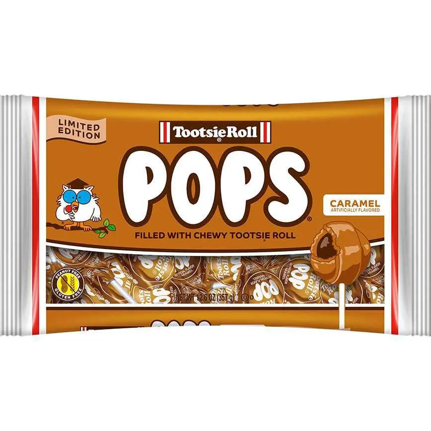Tootsie Roll Pops Caramel 12.6 Oz. 1