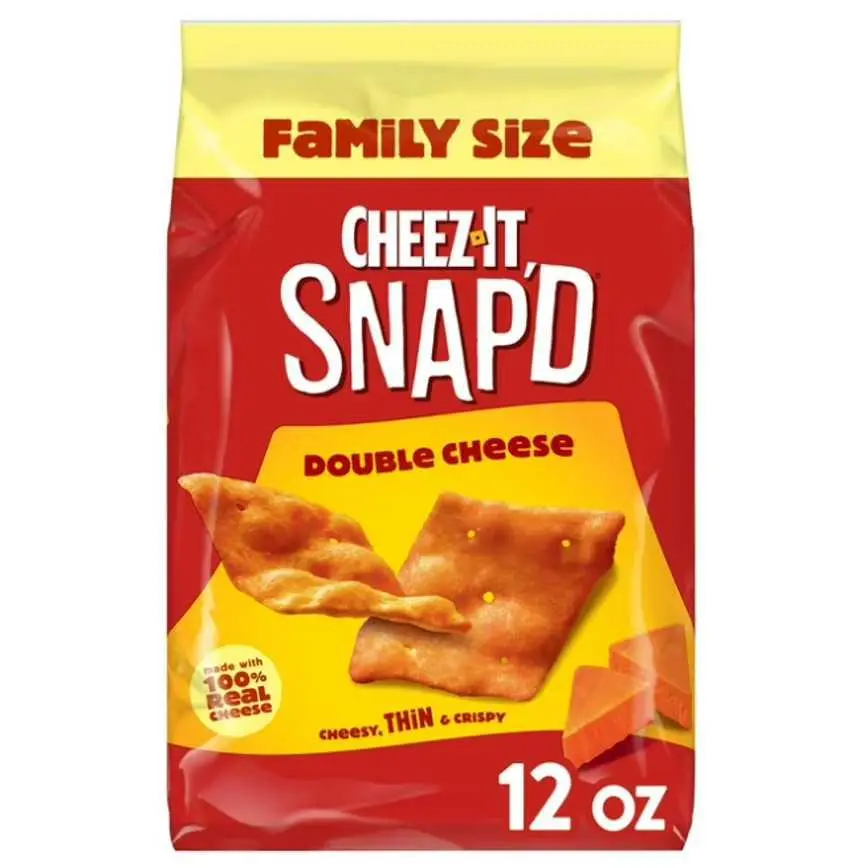 Cheeze-It Snap'd Double Cheese 12 Oz. 1