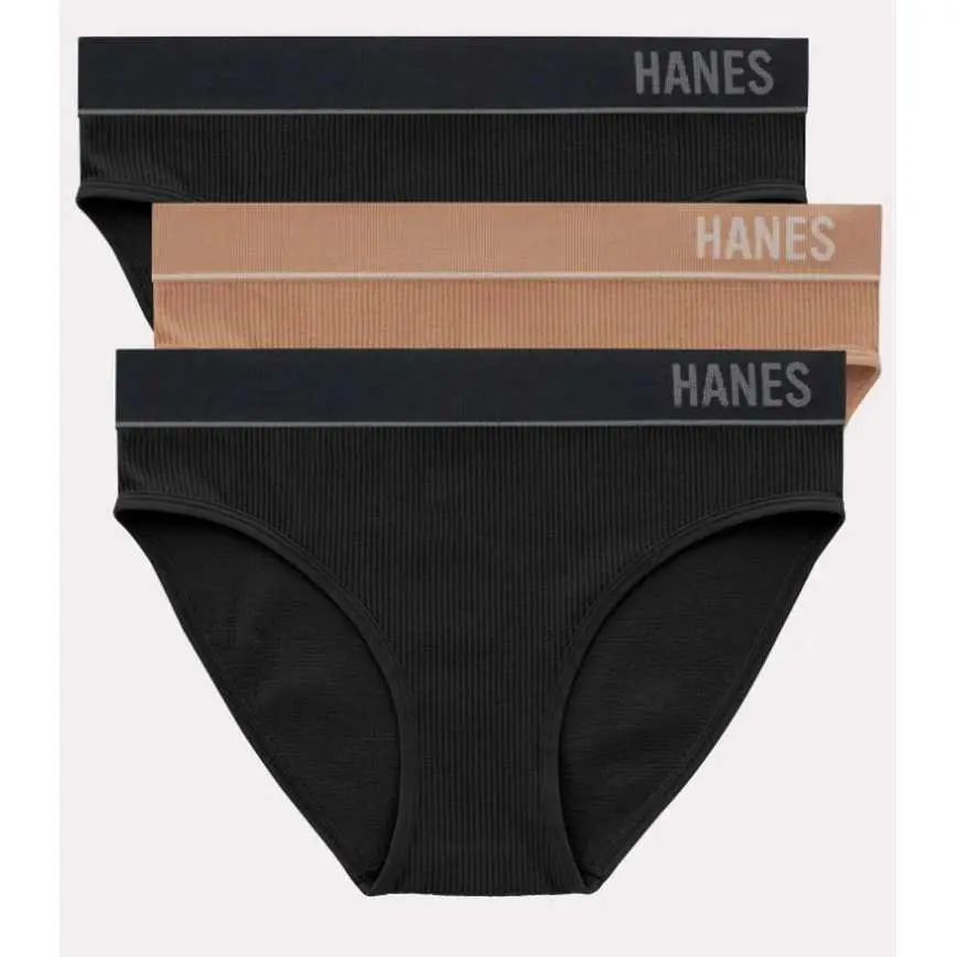 Hanes Women's Underwear 3 Pk. 1