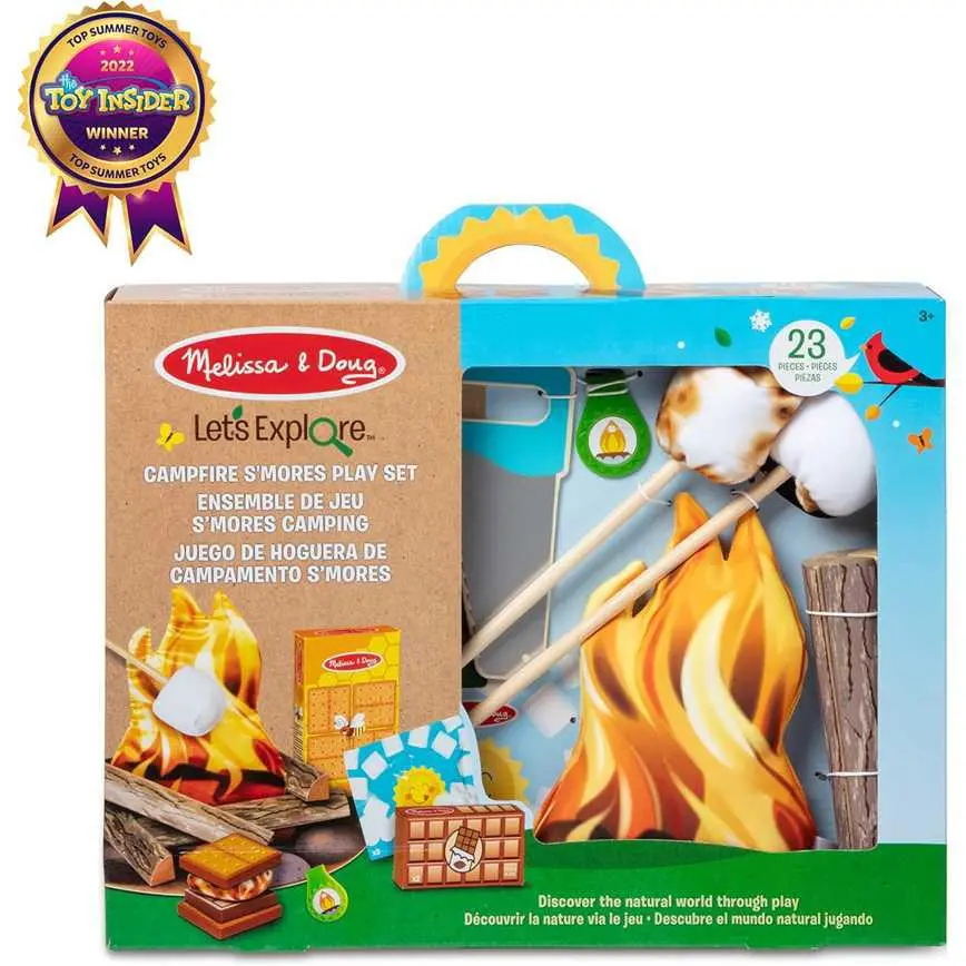 Melissa & Doug Let's Explore Campfire S'mores Play Set 1