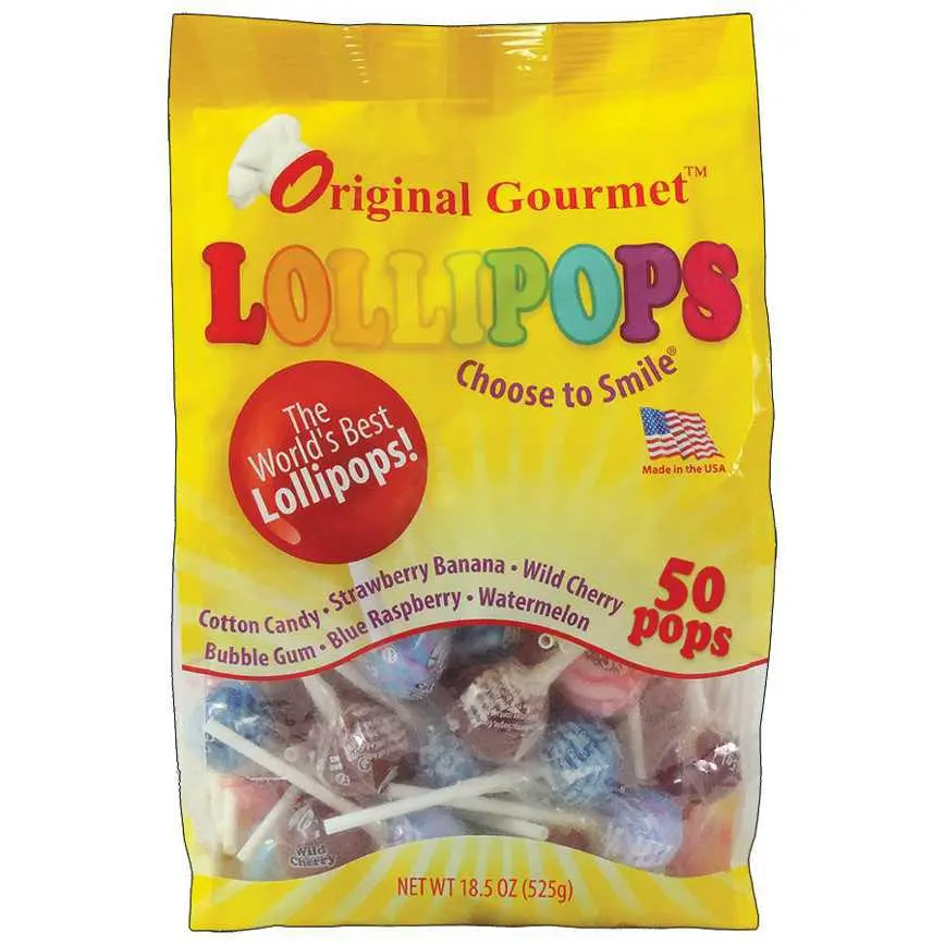Original Gourmet Lollipops 50 Ct. 1