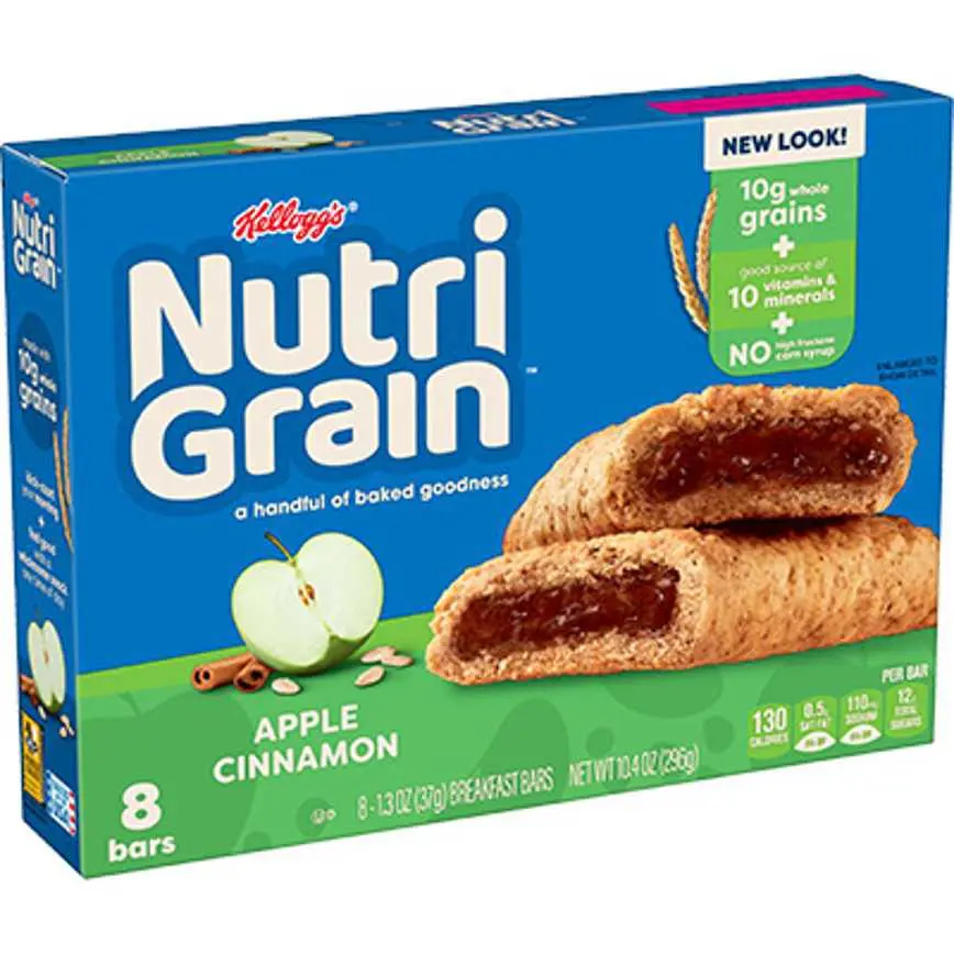 Nutri Grain Apple Cinnamon Bars 8 Ct. 1