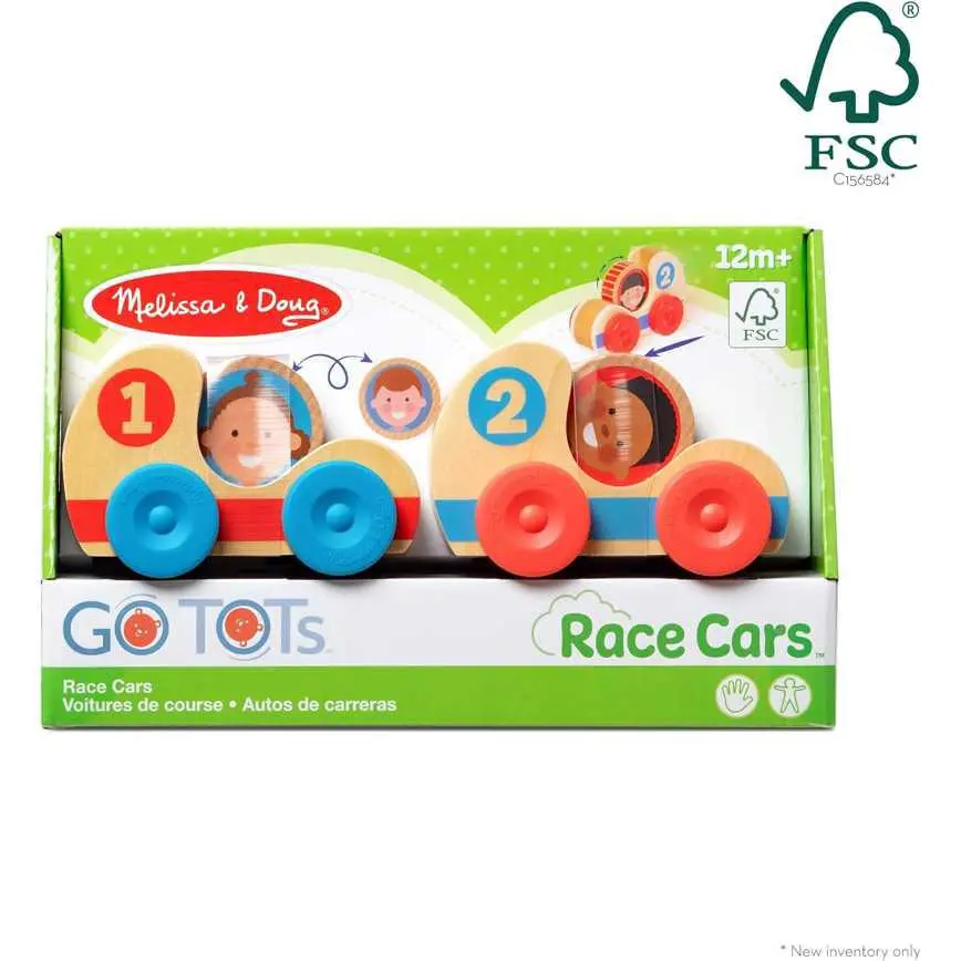 Melissa & Doug Go Tots Race Cars 2 Pk. 1