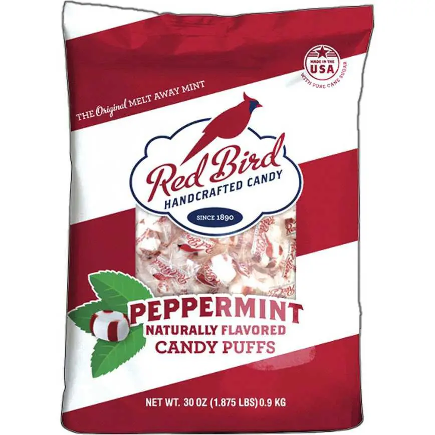 Red Bird Peppermint Puffs 30 Oz. 1