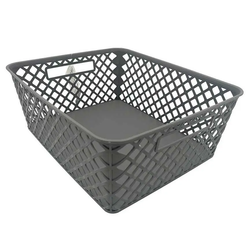 Medium Plastic Basket 14" X 12" 1