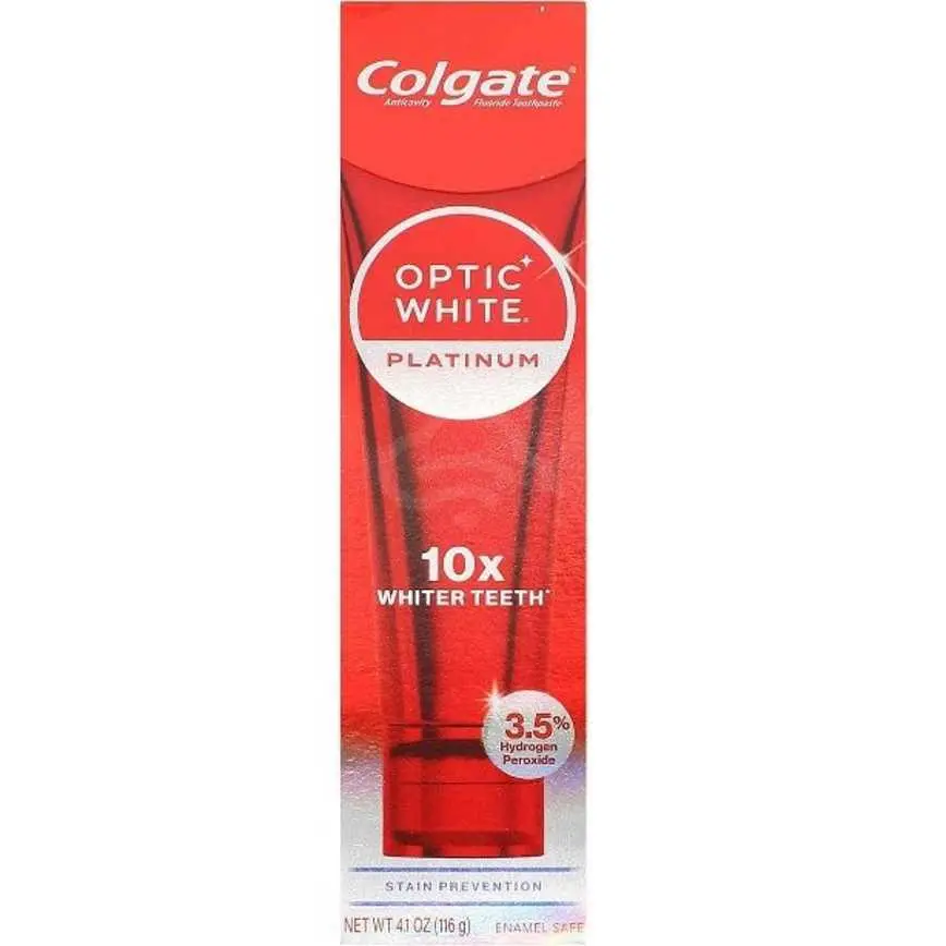 Colgate Optic White Platinum Toothpaste 4.1 Oz. 1