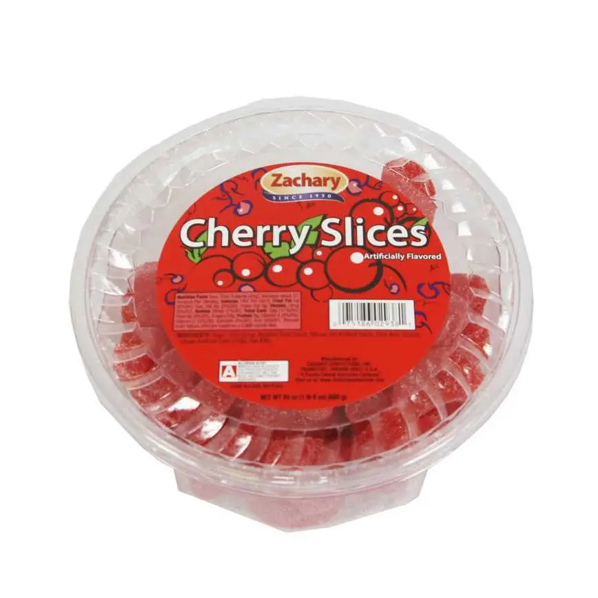 Zachary Confections Cherry Slices 24 Oz. 1