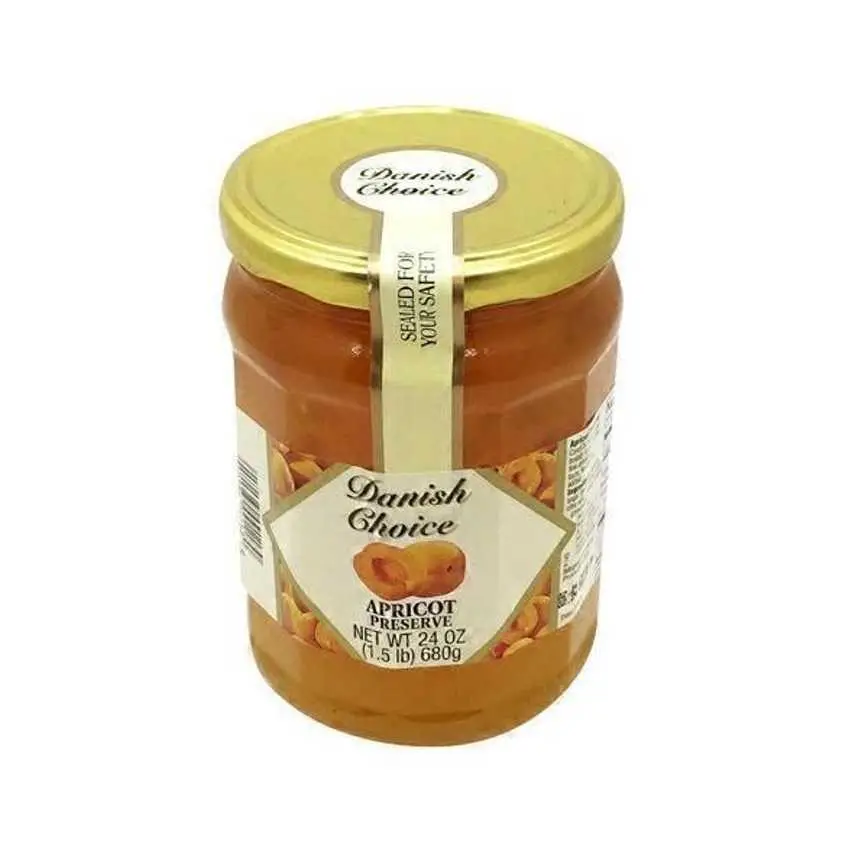 Danish Choice Apricot Preserve 24 Oz. 1