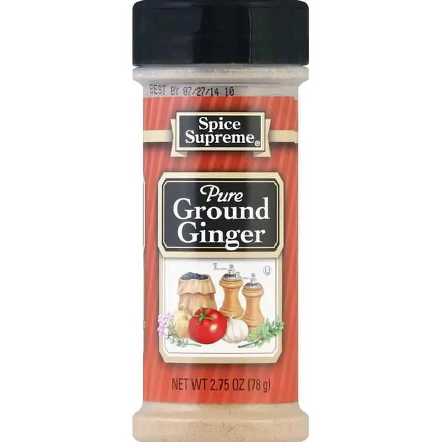 Spice Supreme Pure Ground Ginger 2.75 Oz. 1