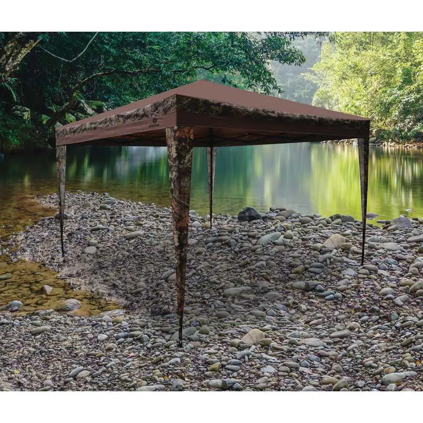 Mossy Oak Camo Gazebo 10' X 10' 1