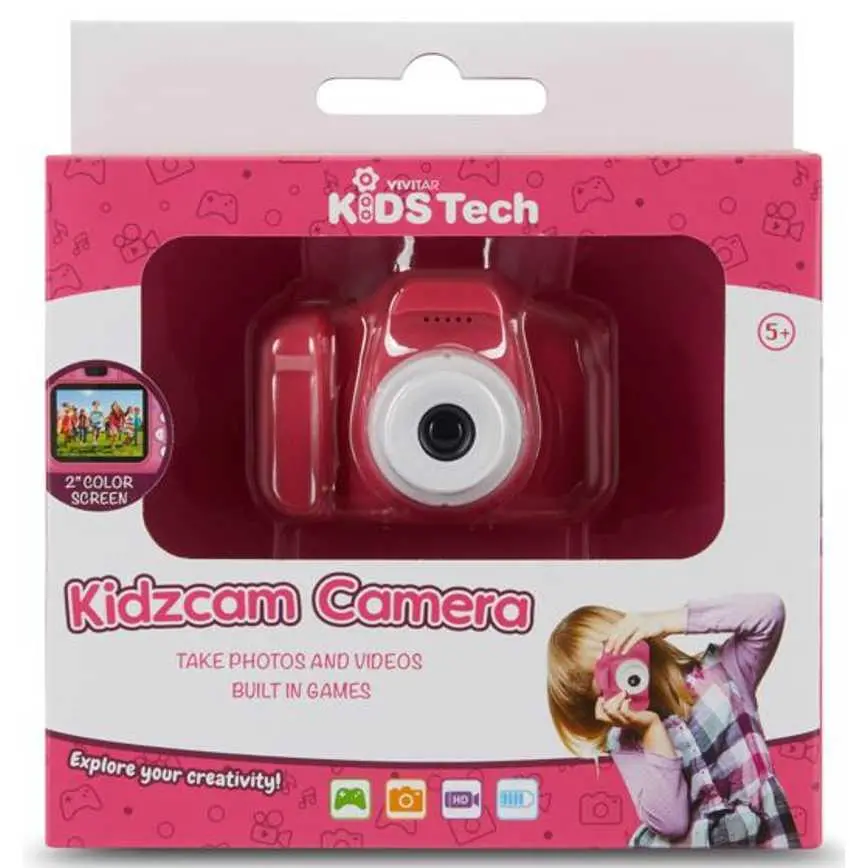 Vivitar Kids Tech Digital Camera Pink 1