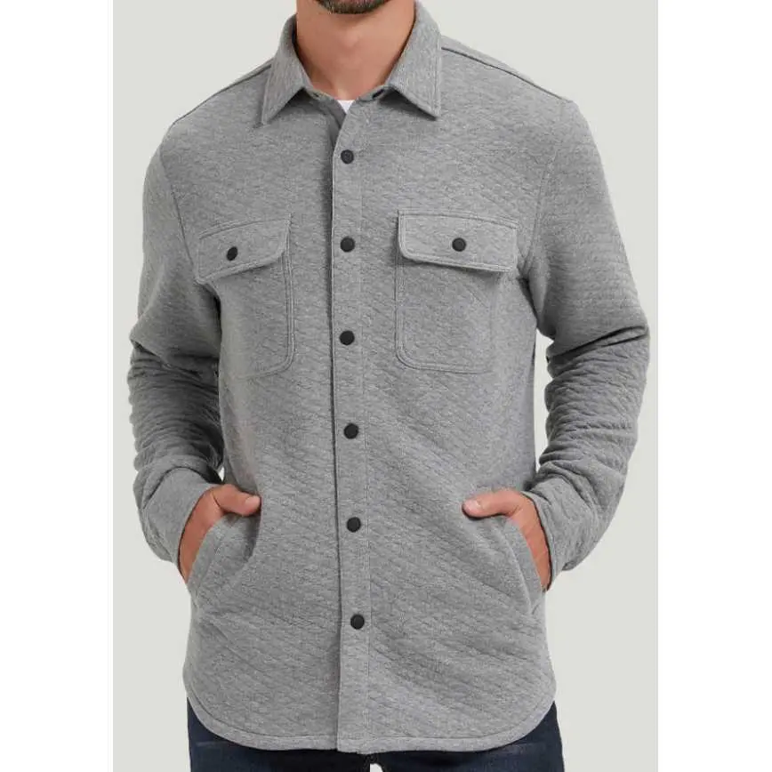 Cloudveil Men's Quilted Knit Shirt Jackets 3
