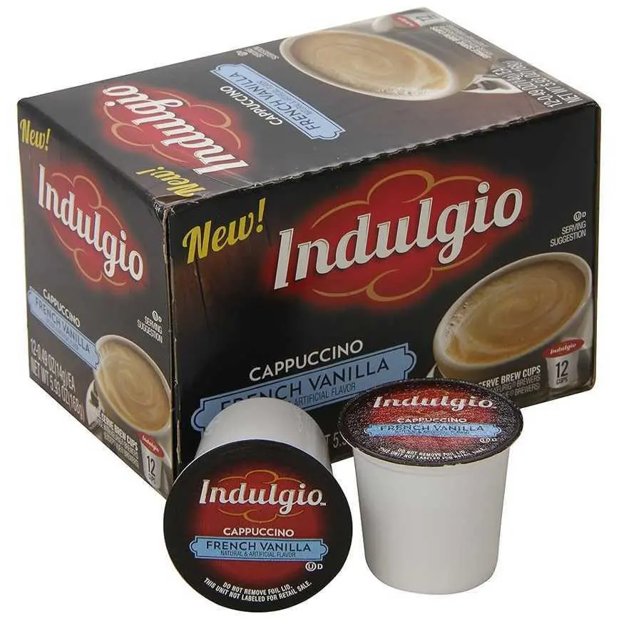 Indulgio Cappuccino French Vanilla 12 Ct. 1