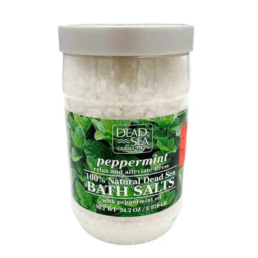 Dead Sea Collection Bath Salts Peppermint 34.2 Oz. 1