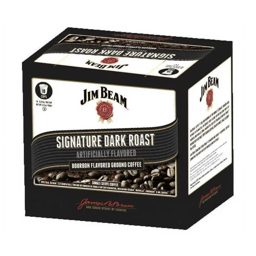 Jim Beam Signature Dark Roast K-Cups 18 Ct. 1