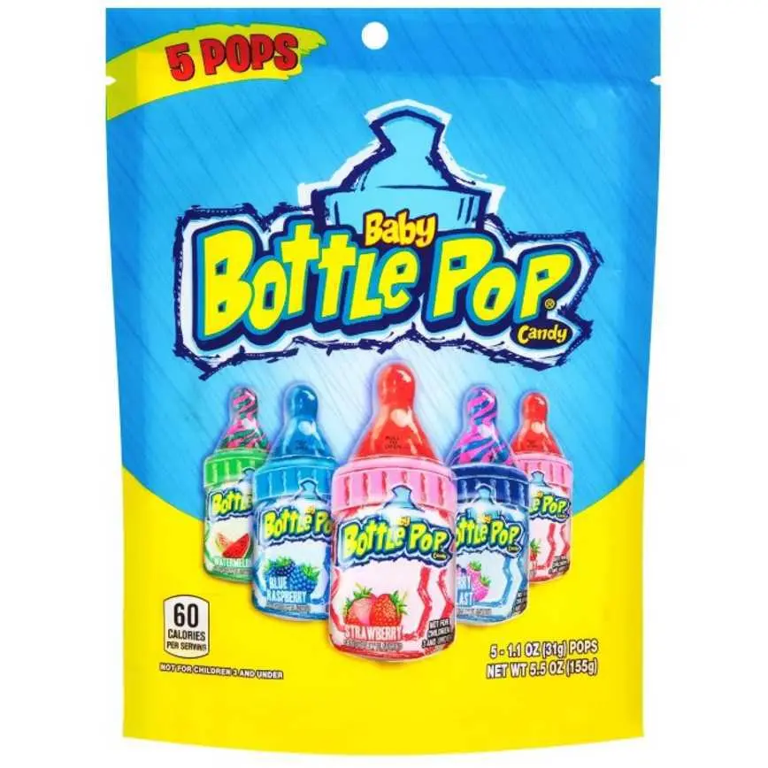 Jumbo Baby Bottle Pop 5 Ct. 1