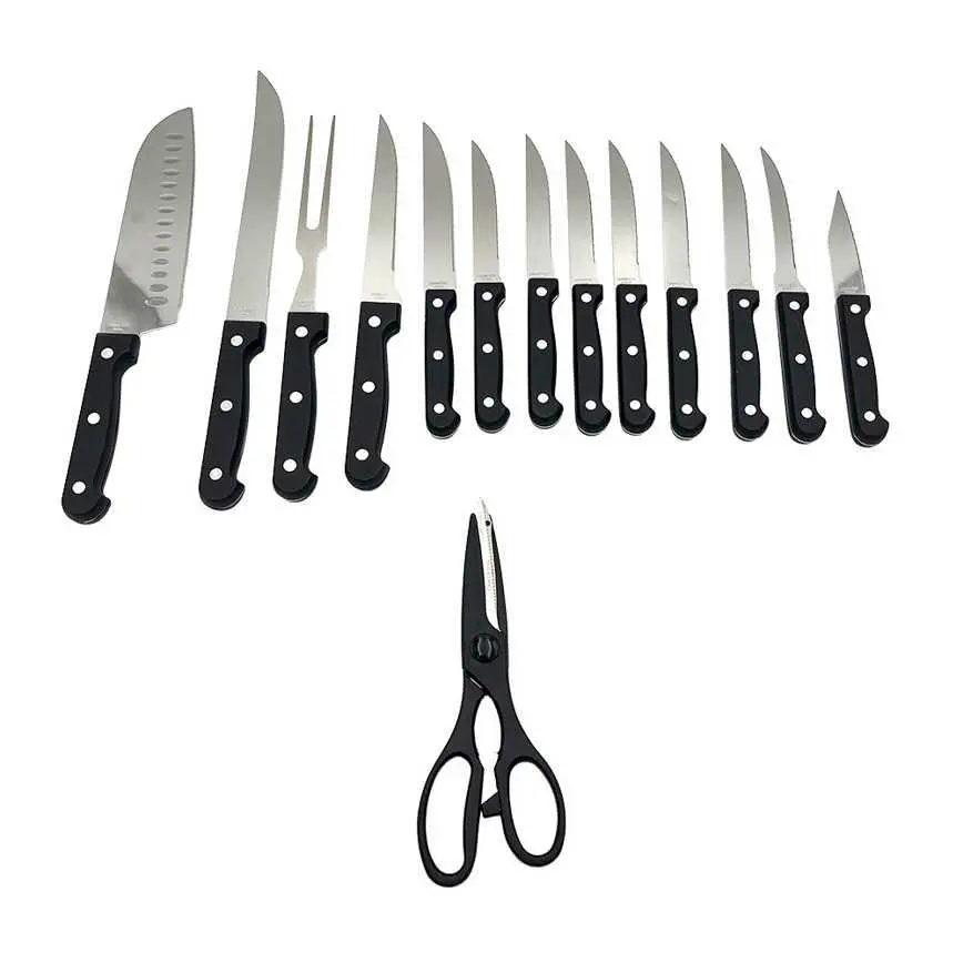 Granitestone Stainless Steel Knife Set 14 Pc. 1