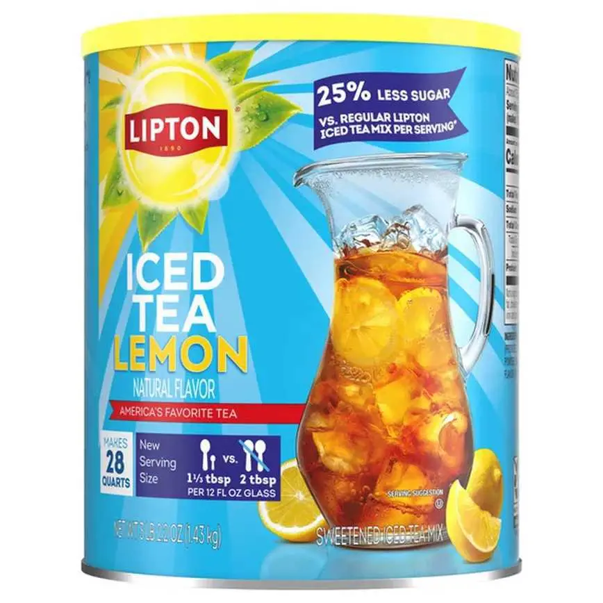 Lipton Southern Sweet Lemon Tea Mix 28 Qt. 1