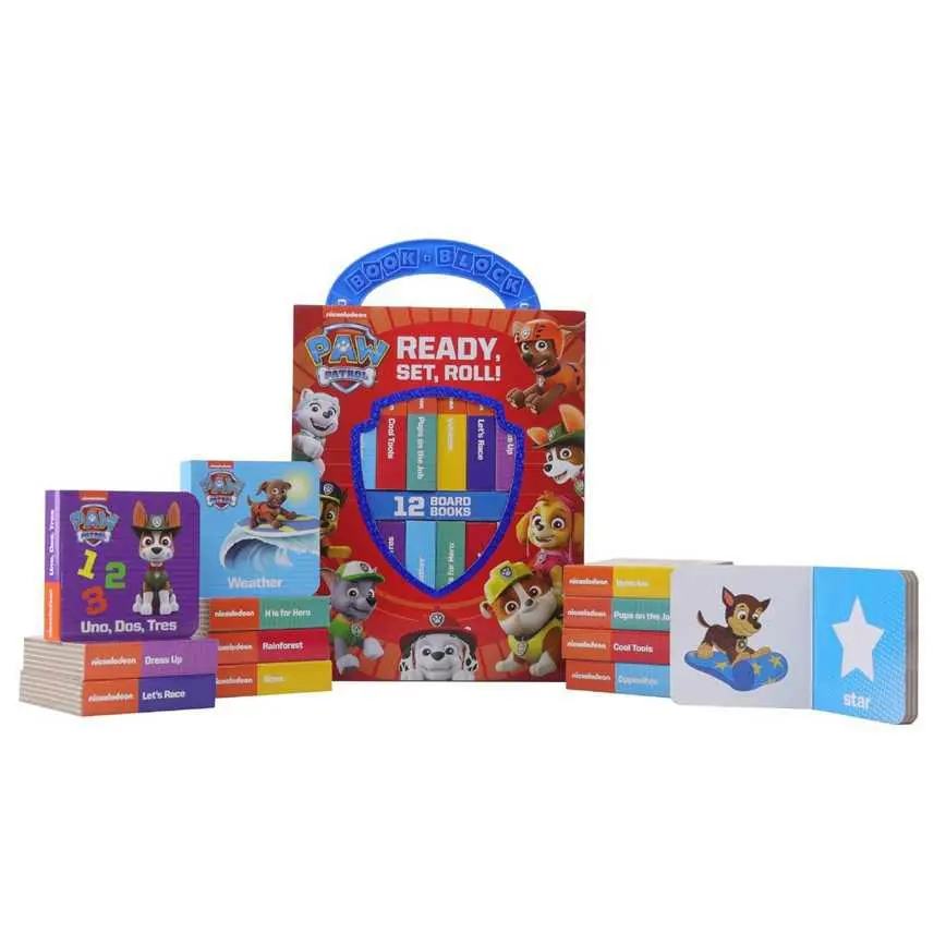 Paw Patrol: Ready, Steady, Roll! 12 Mini Board Books 1