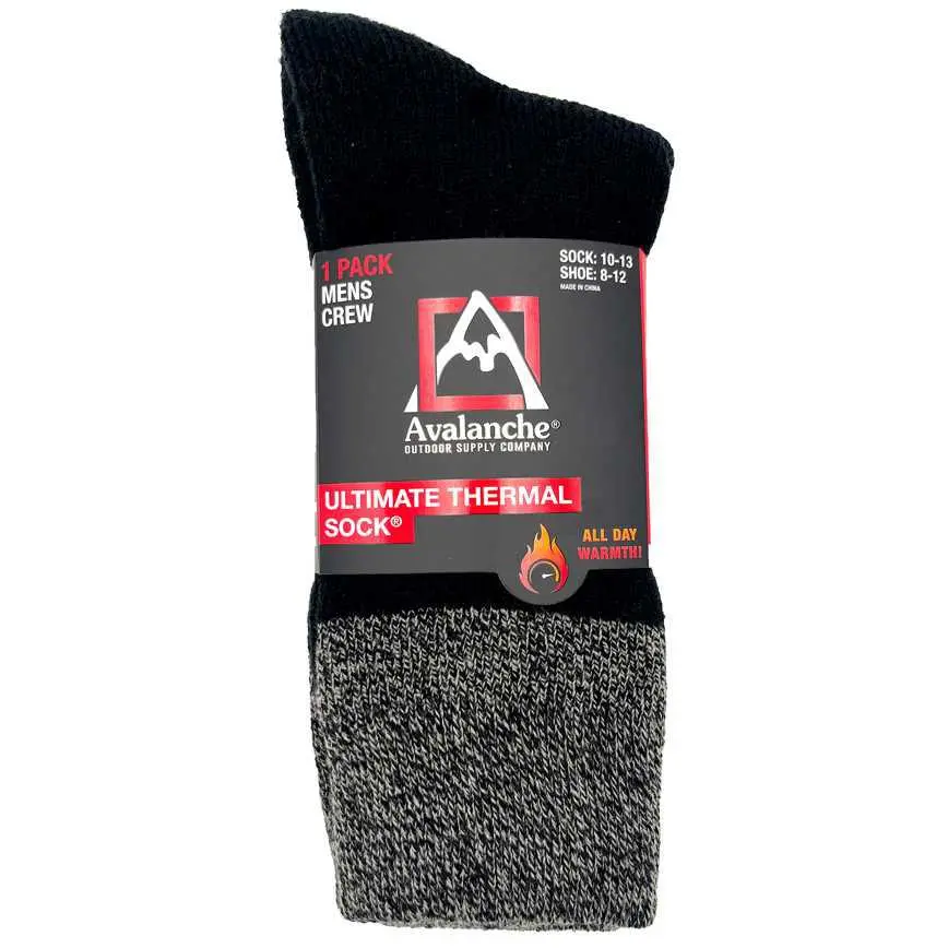 Avalanche Men's Ultimate Thermal Socks 1