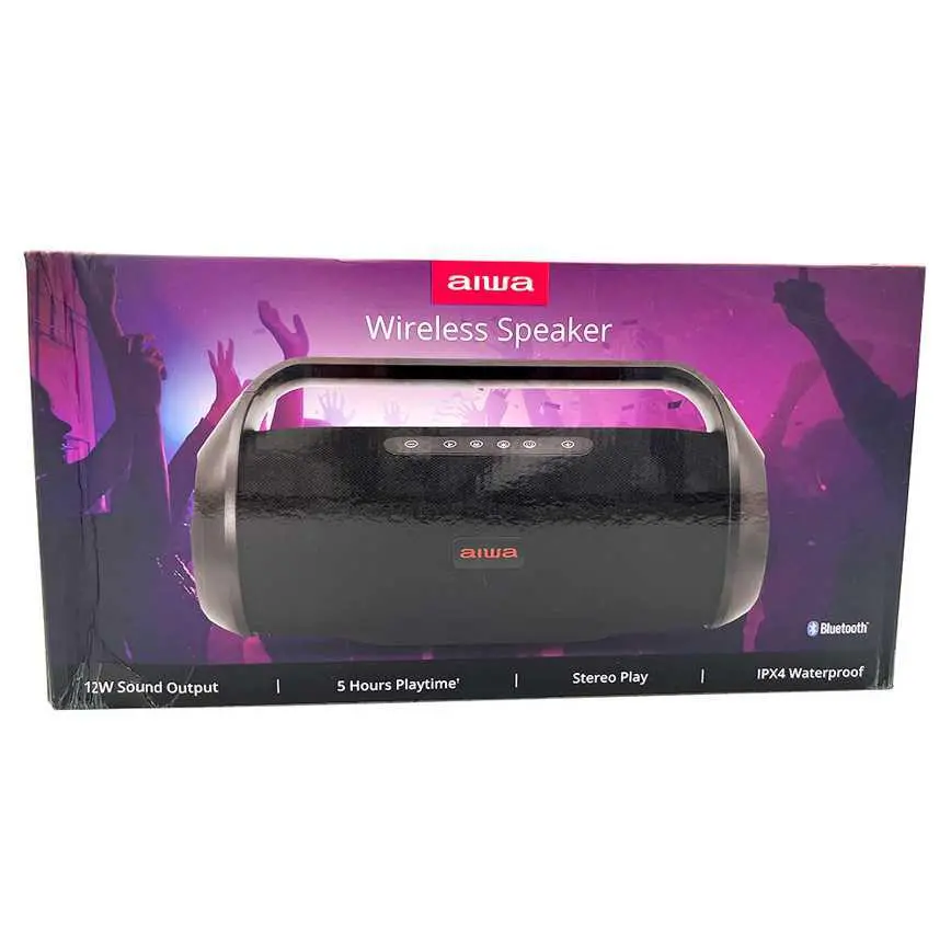 Aiwa Wireless Speaker With Handle 1