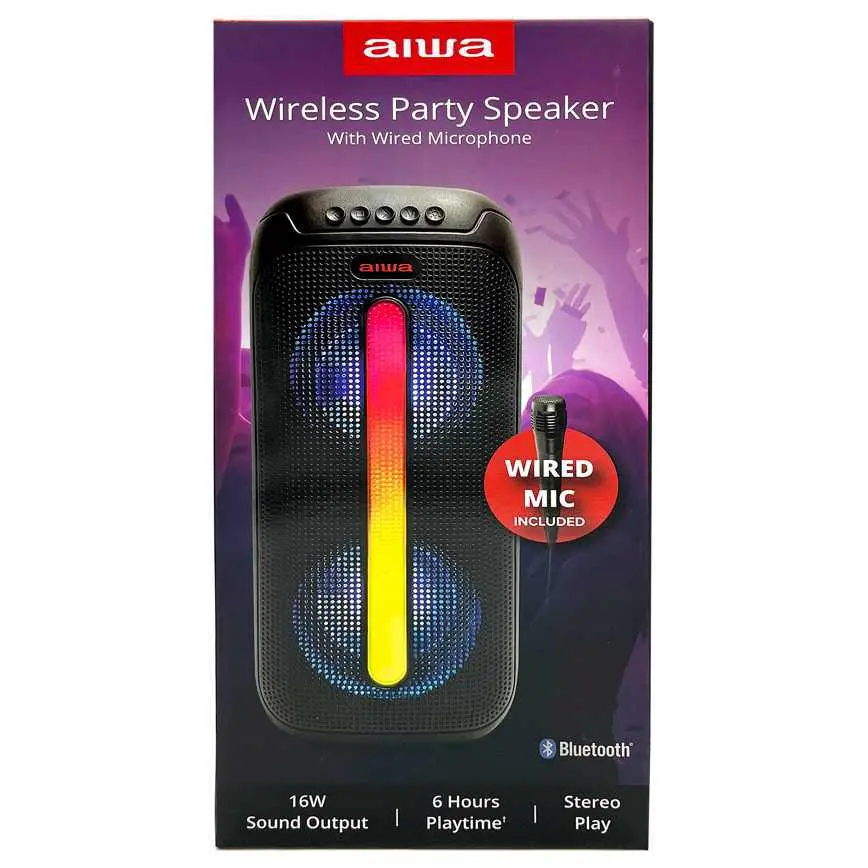 Aiwa Wireless Party Speaker 1