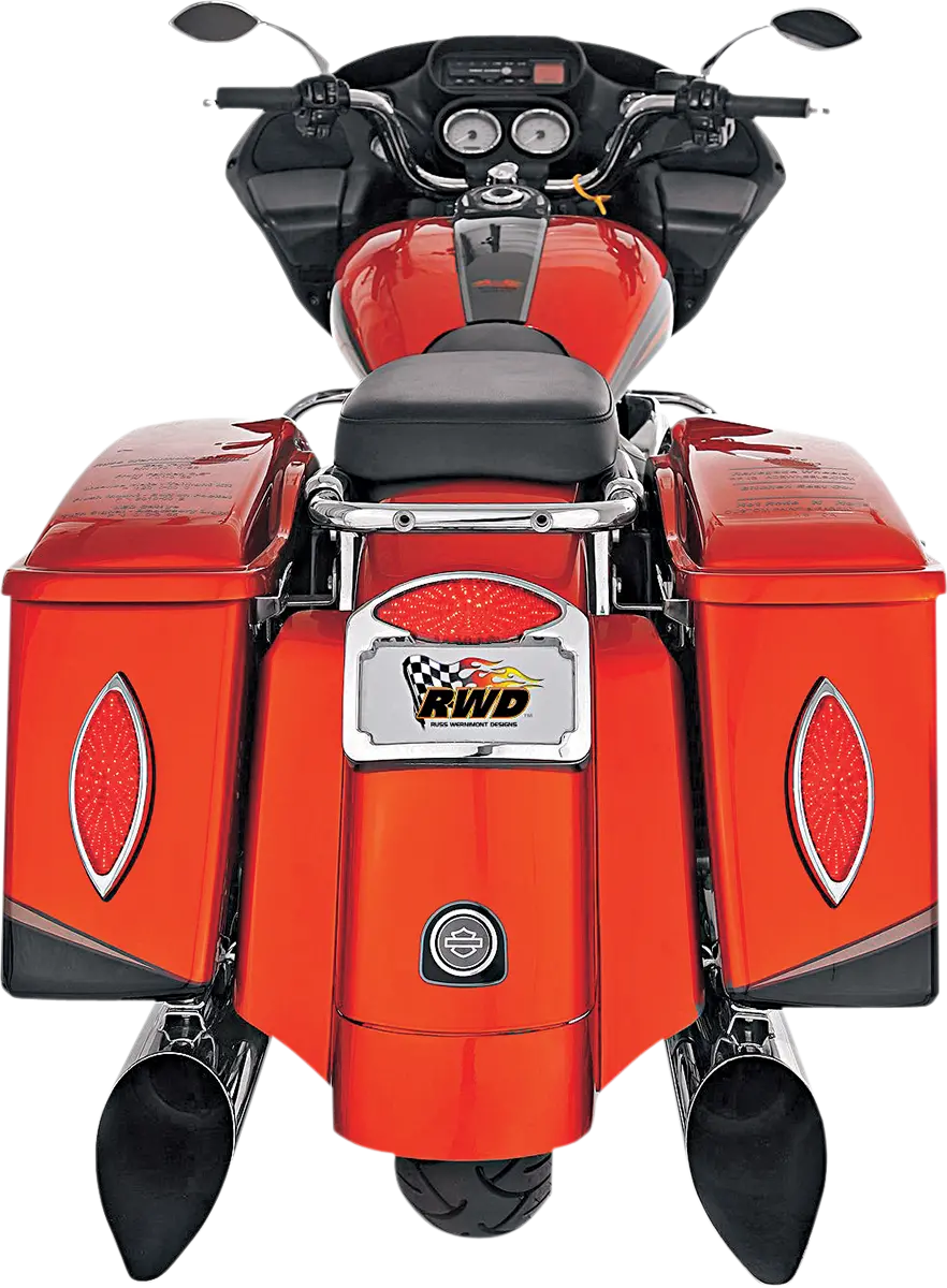 Rwd V-Twin Fender Extension - Steel - Rear Rwd-50000 1