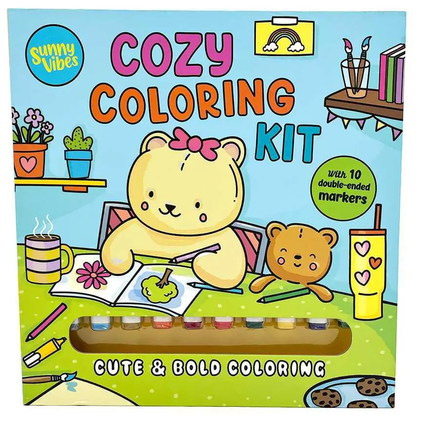 Sunny Vibes Coloring Kits 1