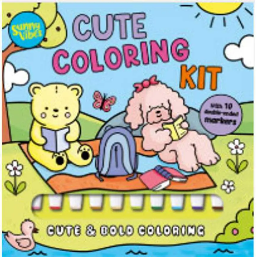 Sunny Vibes Coloring Kits 2